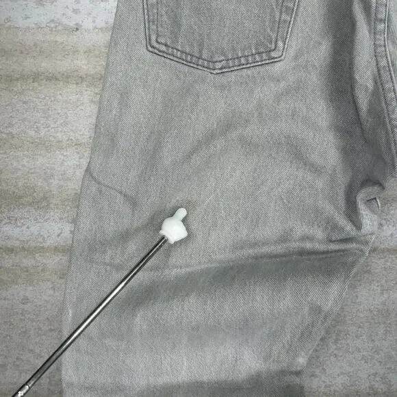 True Vintage 70s Levis Jeans 501 31x30 Regular Straight Light Grey Made in USA